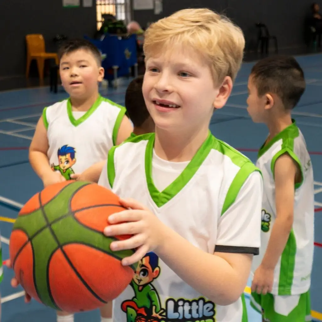 Kids basketball school holiday camp activities