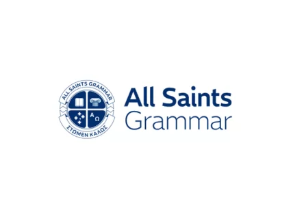 All Saints Grammar logo, a Little Boomers Basketball partner school